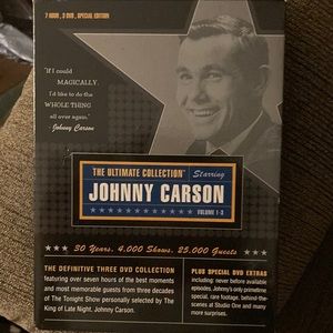 Universal Johnny Carson the ultimate collection 3 set dvds brand new never used